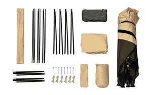 REAR HATCH OUTDOOR CAMPING TENT