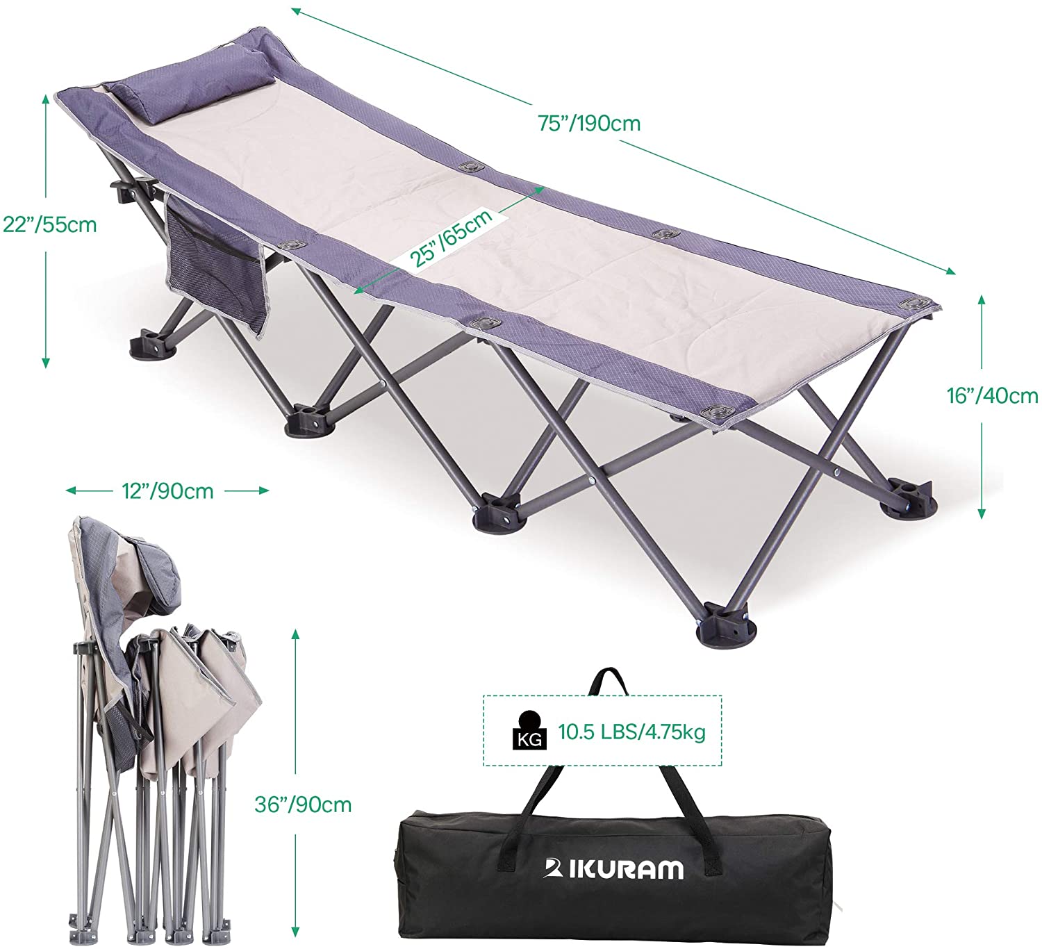 FOLDING CAMPING COT