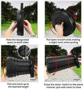 Portable telescopic stool review online