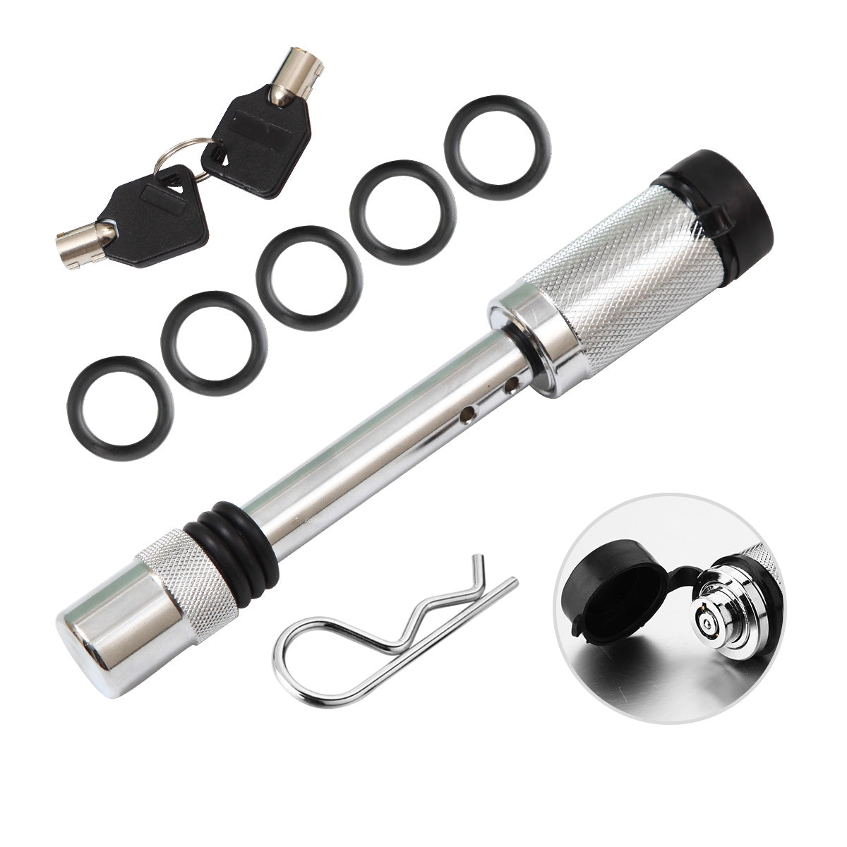 HITCH LOCKING PIN SET- 5/8